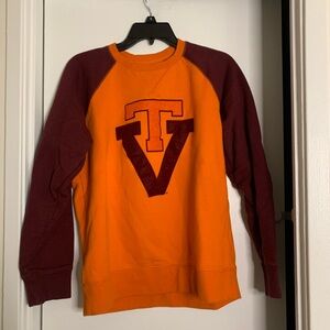 Starter Jacket Virginia Tech Hokies Raglan Sweater, Size Small, Unisex, Football